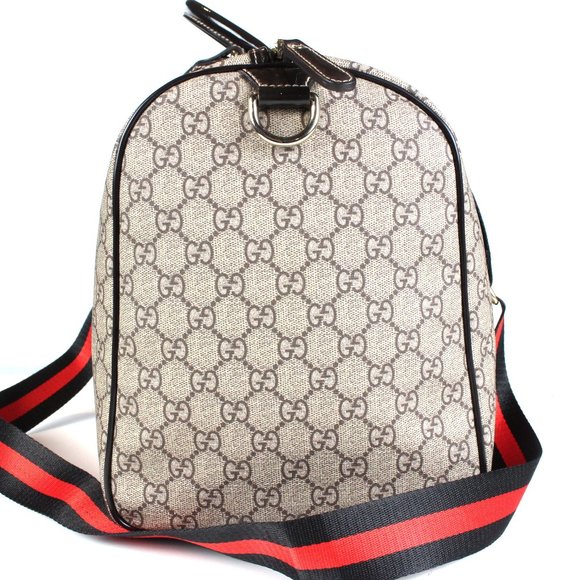 Gucci Rare Roses Monogram Duffle Bag - Picture 6 of 11